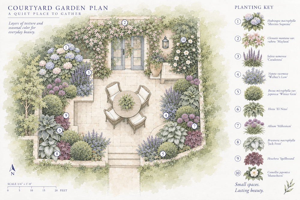 Courtyard Garden