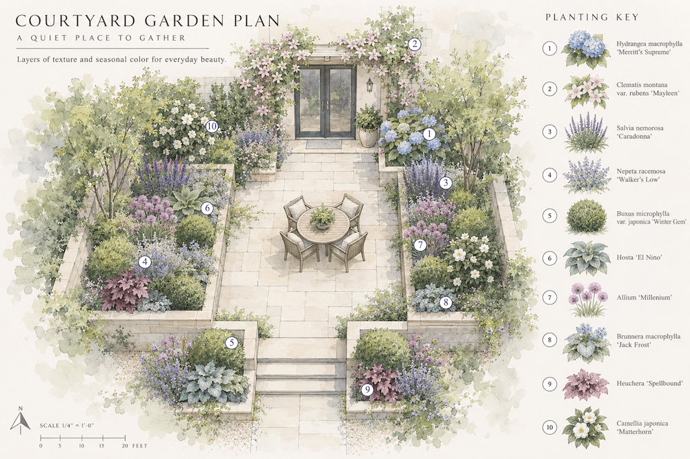 Courtyard Garden